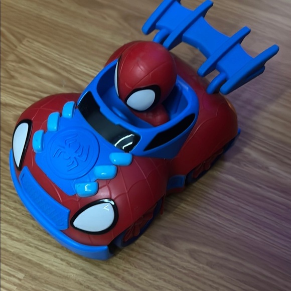 Spider-Man Red and Blue Toy Car - Picture 1 of 3